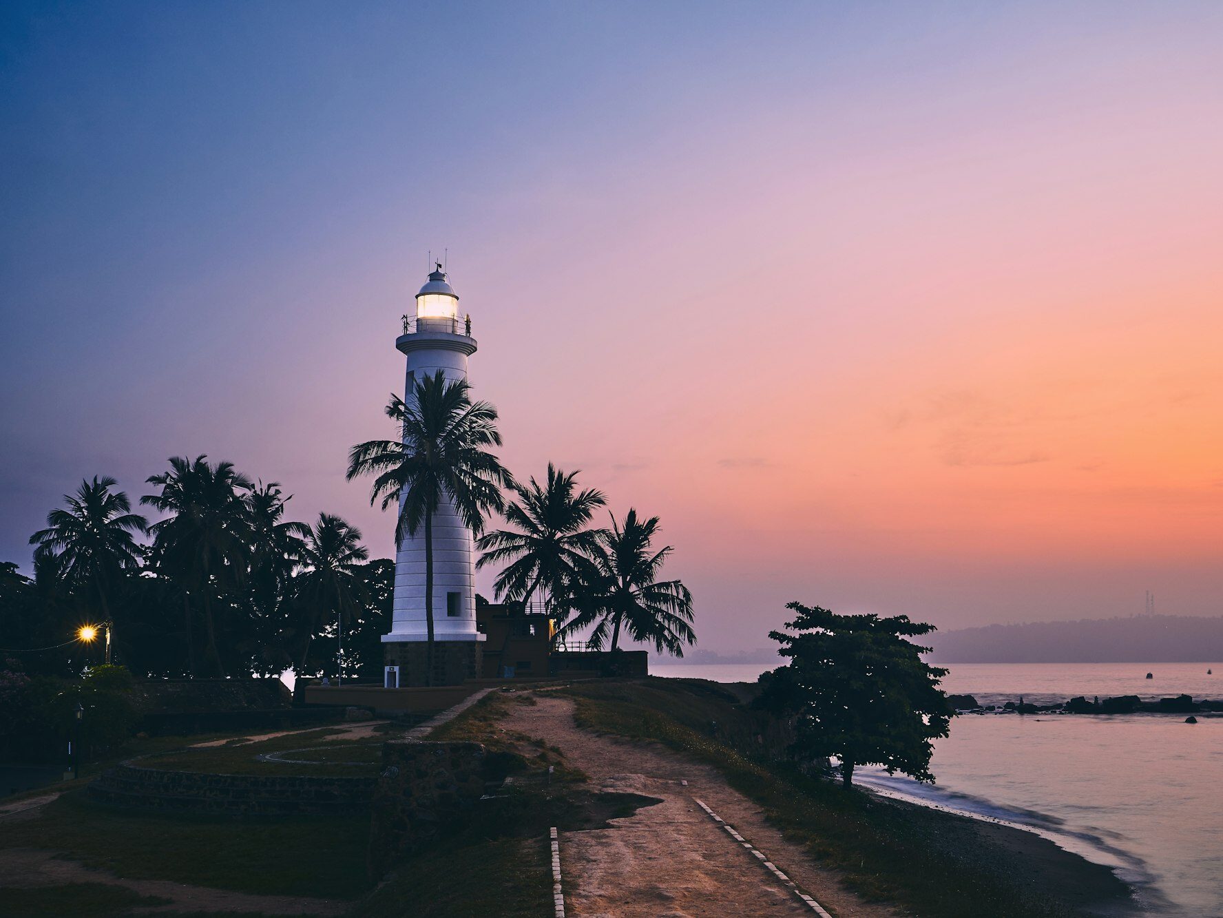 Lighthouse at sunrise